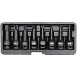 Yato Impact Bit Socket Set Torx 8pcs 1/2" YT-1065