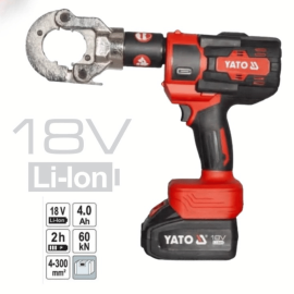 Yato Cordless Power Pressing Tool 18V w/2x4.0Ah Battery+  Charger + Acc. YT-21731