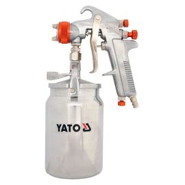 Yato Spray Gun with Metal Fluid Cup Dia1.8mm 1Ltr YT-2346