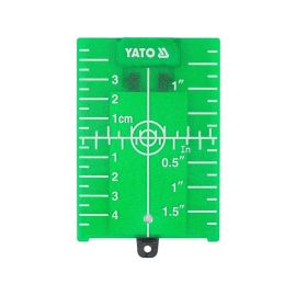 Yato Laser Target Card Green 75x105x3.2mm YT-30465
