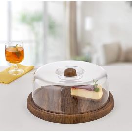 EVELIN CAKE SERVING TRAY WITH COVER 10501M
