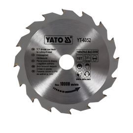 Yato TCT Circular Saw Blade for Wood 140x20x16Tmm YT-6052