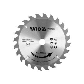 Yato TCT Circular Saw Blade for Wood 180x20x24Tmm YT-60621