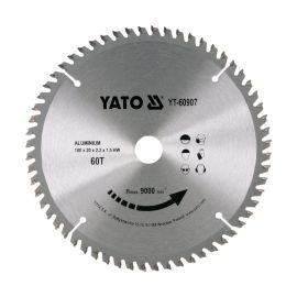 Yato TCT Saw Blade for Aluminium 180x20x60 YT-60907