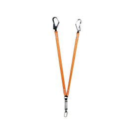 Yato Energy Absorber Twin Lanyard 1.8m Cap. 100kg YT-74225