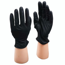 Yato Disposable Nitrile Diamond Texture Gloves 50pcs L(9) YT-74742