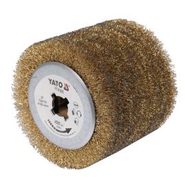Yato Steel Wire Brush for Burnishing Machine 120x100x19mm YT-81955