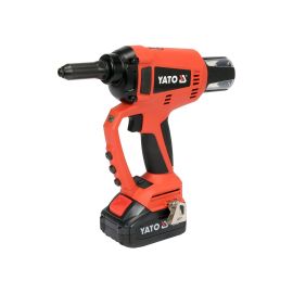 Yato Cordless Riveter Brushless 2.4-5mm 18V+1x3.0Ah Battery + Charger YT-82955