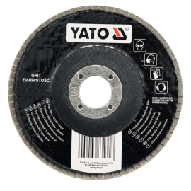 Yato Flap Disc Gr.36 Depressed Shape Fibre Glass Backing 115mm YT-83281