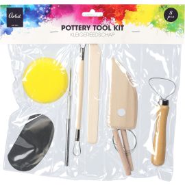 Pottery Tool Kit, Set Of 8 Pcs 110732410