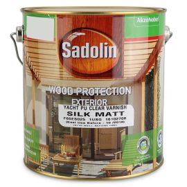 Yacht PU Clear Varnish Silk Matt 1USG 5258406 Sadolin