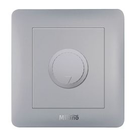 Milano Switch Dimmer 300W Fan Brushed Silver 210801000009
