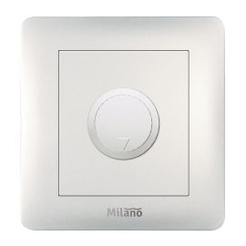 Milano Switch Dimmer 630W E-K10 Metallic White 210801000004