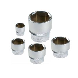 Socket 1/2"x12mm (6Points) Micro Nickle Finish CRV Starex Brand
