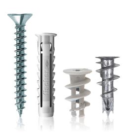 Fischer FIXTAINER - UX + SX + GK Plugs + Screws Various Sizes 240pcs 534092