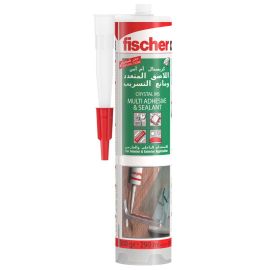 Fischer Crystal MS Transparent Sealant & Adhesive 290ml 560065 