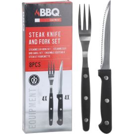 Steak Knife And Fork Set 8Pcs 404002680