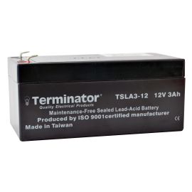 Sealed Lead Acid Battery 12V-3Ah TSLA3-12 Terminator