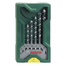 Bosch Power Tool Acc Set X-Line Masonry Drill Bits 7Pcs 2607019581 