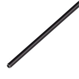 Alberts Round Tube,Alu,Black Anod8X1/2M 472948