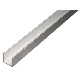Alberts U Profile,Aluraw20X20X20X1,5/1 474485