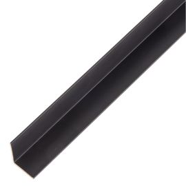 Alberts Angle Profile,Alu,Black Anod15X15X1/1M 488291
