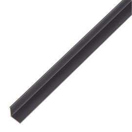 Alberts Angle Profile,Alu,Black Anod10X10X1/2M 489328