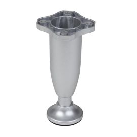 Walteco Furniture Leg 100 Mm, Chrome Matt 50485