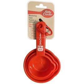 Plastic Measure Cup 4pcs BC4002 Betty Crocker
