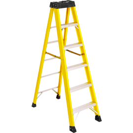 Ladder Fiberglass Double Side Step (6 Steps)