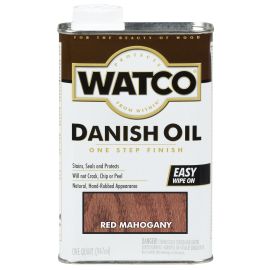 Rust-Oleum Danish Oil Red Mahogany 1Quart 214380 Watco