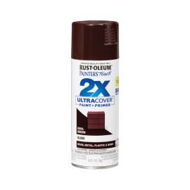 Rust-Oleum Spray Paint Painters Touch 2X Gloss Kona Brown 12oz 334038 