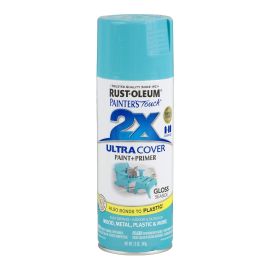 Spray Paint Painters Touch 2X Gloss Seaside 12oz 267116 Rust-Oleum