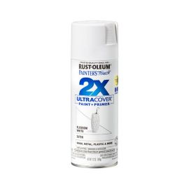 Rust-Oleum Spray Paint Painters Touch 2X Satin Blossom White 12oz 346950