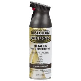 Spray Paint Universal Metallic Oil Rubbed Bronze 11oz 249131 Rust-Oleum