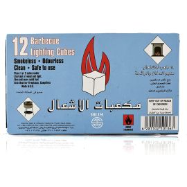 BBQ Lighting Cubes 12Pcs 10136