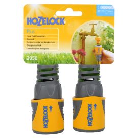 Hose End Connector Plus 12.5mm & 15mm Twin Pack 2050P0025 Hozelock