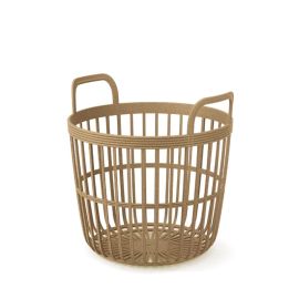 PROSPERPLAST ZOE BASKET 364X364X359MM ECO NATURO IKPIO370-4665W