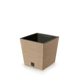 Prosperplast Eco Wood Furu Square Low 295x295x290mm Brown Dfs300w-4665w