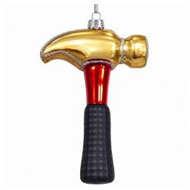 HOUSE OF SEASONS Ornament Tools Hammer Silver L7xW2xH11cm