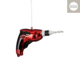 HOUSE OF SEASONS Ornament Tools Drill Red L14xW3xH8cm