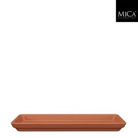 MICA Rosso Saucer Terra L52xW21xH4cm