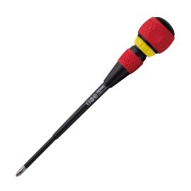 Vessel 125346 2200 Ratchet Ball Grip Screwdriver Cross 2 x150mm
