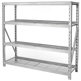 Tactix Storage Rack Ultimax 4 Shelf 77"x24"x72" 329050NB
