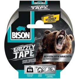 Bison Grizzly Tape Silver 10m 6311851