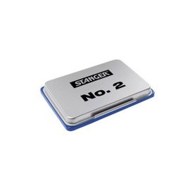 Stanger Stamp Pad No.2 7 x 11cm Blue 01801503
