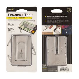 Financial Tool® Money Clip + Pocket Tools MCMT-11-R7 Nite Ize