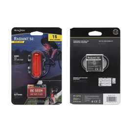 Radiant® 50 Bike Light Red R50BA-10-R7 Nite Ize