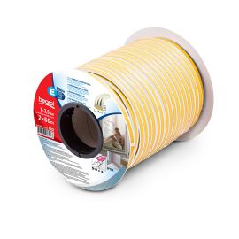 Sealing Tape Self Adhesive 'E' Profile White 2 x 50Mtrs DTEBE Beorol