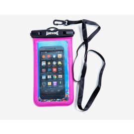 Awesome Waterproof Phone Bag IPX8 Certified for 30Mtrs Pink PB04